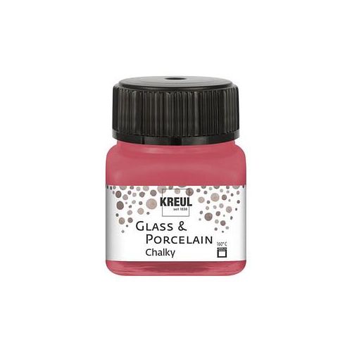 KREUL Chalky Porzellanfarben rot 20,0 ml