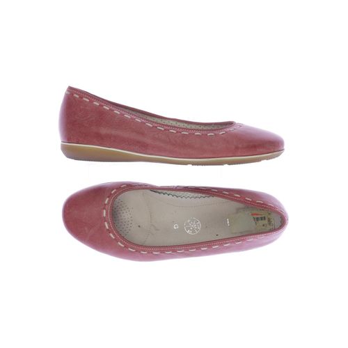 Ara Damen Ballerinas, rot, Gr. 36.5