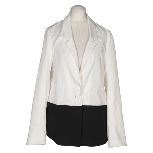 H&M Damen Blazer, weiß, Gr. 36