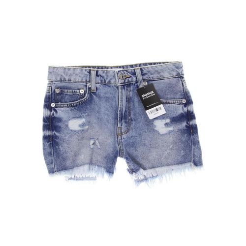 Mango Damen Shorts, blau, Gr. 32