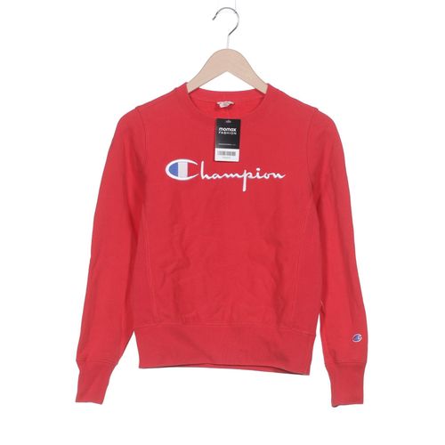 Champion Damen Sweatshirt, rot, Gr. 34