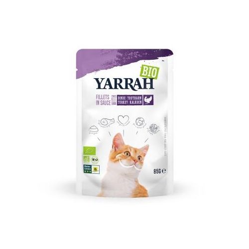 Yarrah Bio Pouch Filets in Soße 14x85g Truthahn
