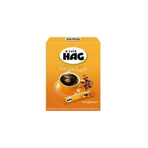 Café HAG Entkoffeiniert Löslicher Kaffee Sachets Löslicher 2/5 25 Stück à 1.8 g