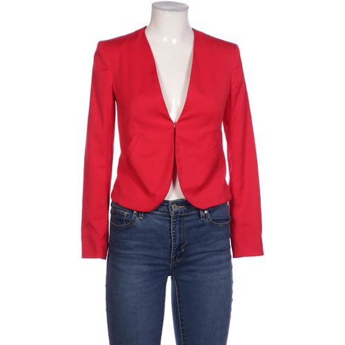 H&M Damen Blazer, rot, Gr. 36