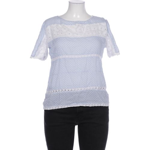 Emily van den Bergh Damen Bluse, hellblau, Gr. 42