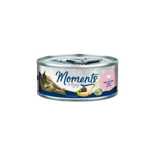 MOMENTS Adult Huhn mit Leber 48x70 g