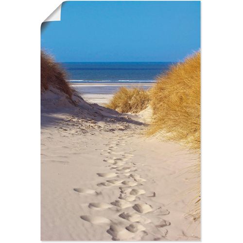 Artland Poster »Weg zum Strand II«, Strand, (1 St.)