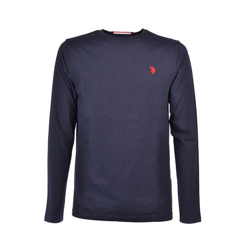 U.S. Polo Assn. Longsleeve in Dunkelblau - XL