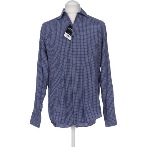 Dkny by Donna Karan New York Herren Hemd, marineblau, Gr. 16.5