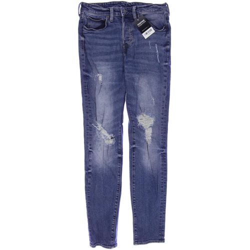 H&M Damen Jeans, blau, Gr. 30