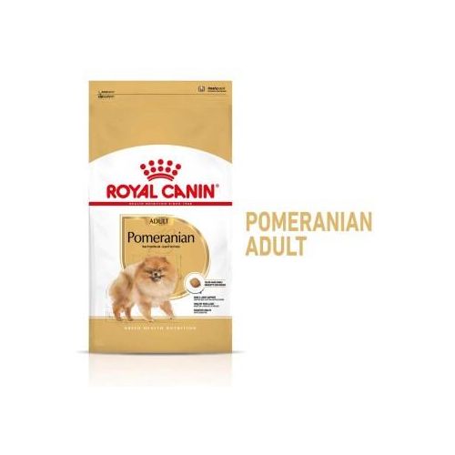 ROYAL CANIN POMERANIAN BREED ADULT Trockennahrung für ausgewachsene Zwergspitze (>8 Monate) 3 kg