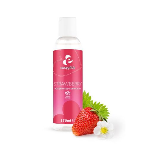 EasyGlide Erdbeeren Gleitgel auf Wasserbasis - 150 ml