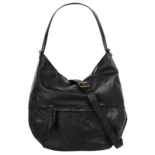 Shopper FORTY Gr. B/H/T: 35cm x 30cm x 14cm onesize, schwarz Damen Taschen echt Leder, Made in Italy