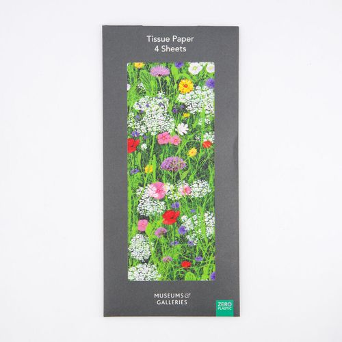 4er-Pack mehrfarbiges Wild Garden Seidenpapier 50x70cm