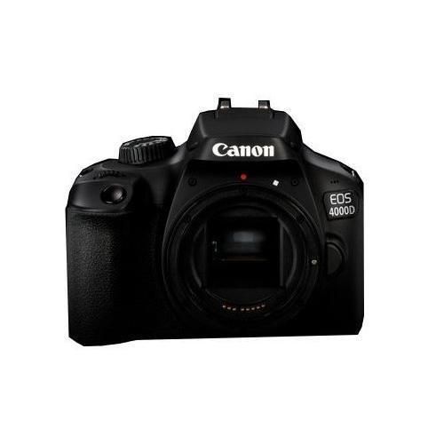 Spiegelreflexkamera EOS 4000D - Schwarz + Canon EF-S 18-55mm f/3.5-5.6 IS STM f/3.5-5.6