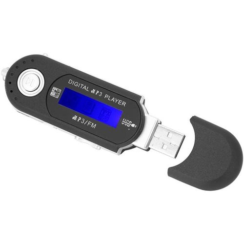 Ej.life - USB-MP3-Player, Tragbarer Audio-Musik-Player für Sport, Laufen, Verlustfreier Sound, MP3-Player, Sprachrekorder mit LCD-Bildschirm,