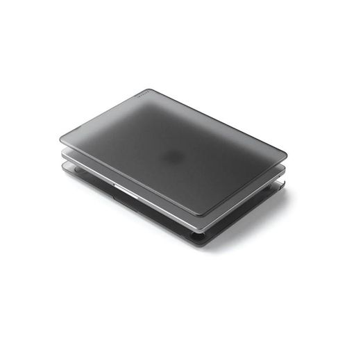 Satechi Eco Hardshell Case for MacBook Air M2 - Sleek and Durable Protection for Your MacBook Air M2 - Dark clear