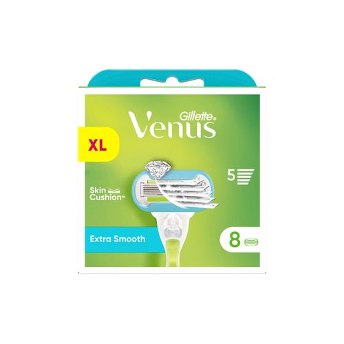 Gillette Venus Rasierklingen »Rasierklingen Extra Smooth 8 Stück«, (8 tlg.)