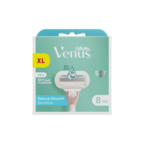 Gillette Venus Rasierklingen »Rasierklingen Deluxe Smooth Sensitive 8 Stück«, (8 tlg.)