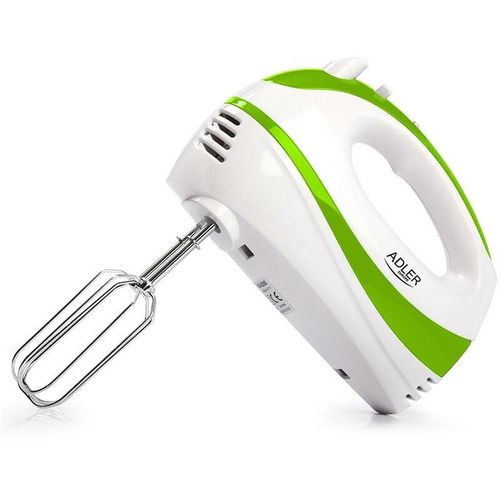 Handmixer Stabmixer Handrührgerät Handrührer Hand Mixer 300 Watt weiß/grün - Grün - Adler