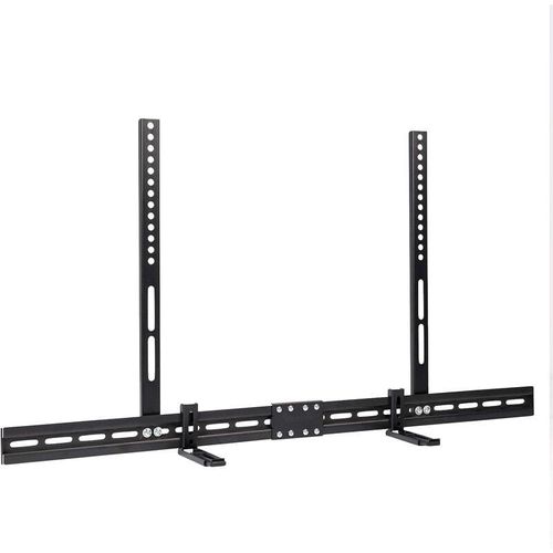 Soundbar Halterung universal verstellbar, Lautsprecher Boxen Soundbar Halter für Samsung, Sony, LG, PC, Bose, an Wand/TV montieren