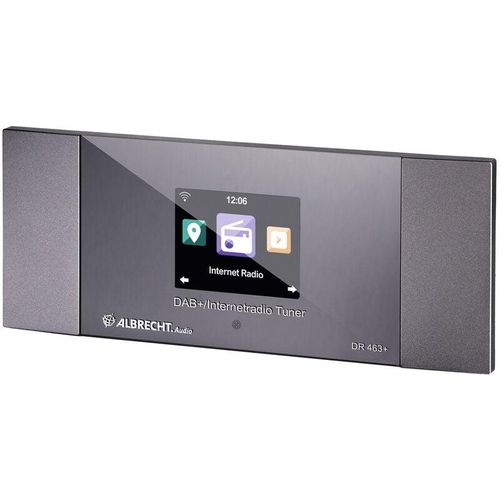 Albrecht Albrecht DR 463+ Internet-, DAB+ und UKW-Radio Tuner Internet Radio-Adapter DAB+, Internet,