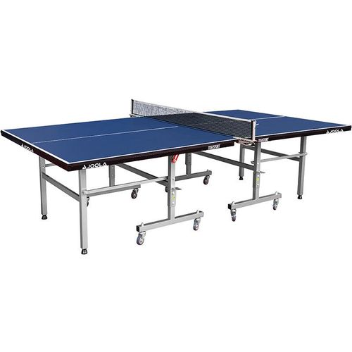 Joola Indoor-Tischtennisplatte Transport blau