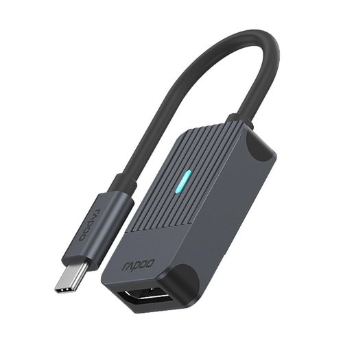 Rapoo USB-Adapter »UCA-1005 USB-C Adapter, USB-C auf DisplayPort, Grau«, USB-C zu DisplayPort, 15 cm