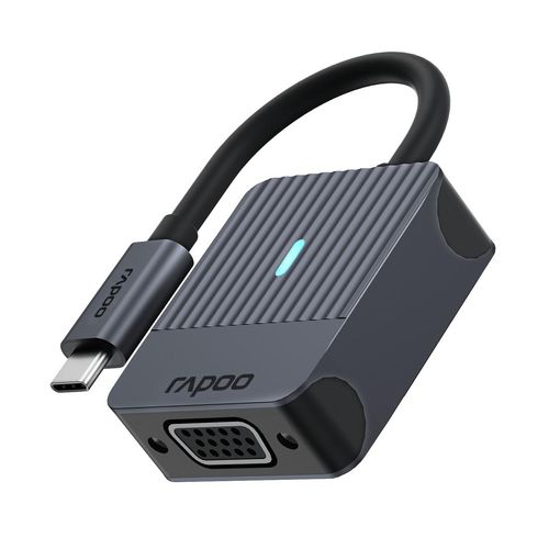 Rapoo USB-Adapter »UCA-1003 USB-C Adapter, USB-C auf VGA, Grau«, USB-C zu VGA, 15 cm