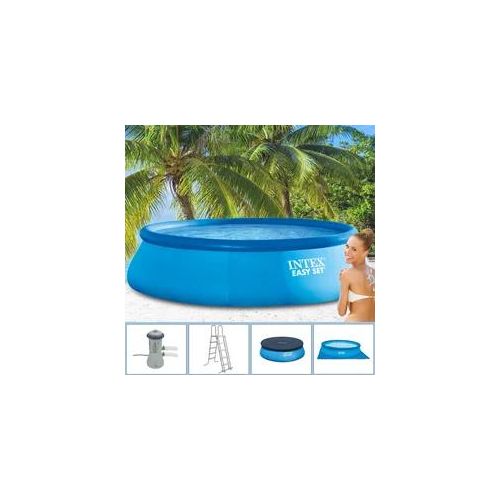 Intex Swimming Pool Easy Ø 457x107 cm - Komplettset