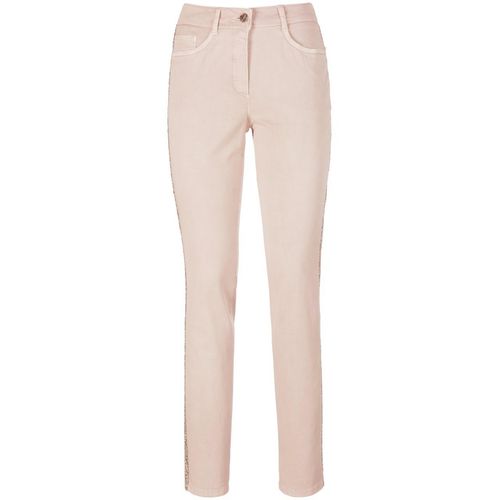 Lange jeans in 5-pocketsstijl BASLER roze