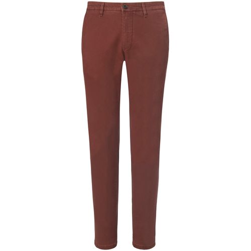 Slim Fit-broek model Sterling lage taille gardeur bruin