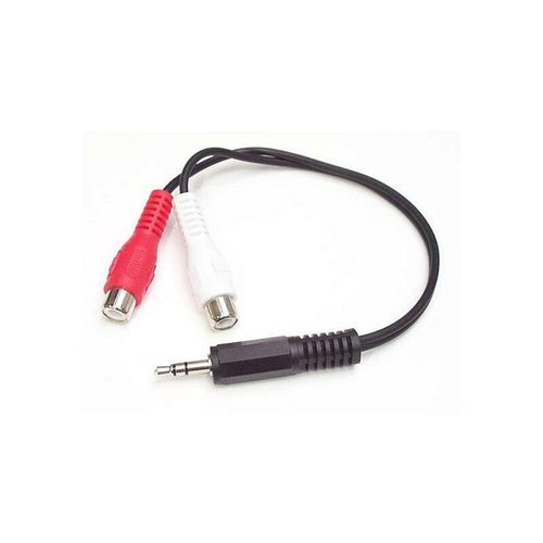 St mumfrca - Audio Kabel, 3,5 mm Klinke auf 2x Cinch, 15 cm (mumfrca) - Startech