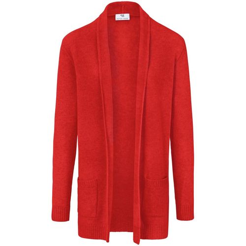 Cardigan aus 100% Schurwolle Peter Hahn rot