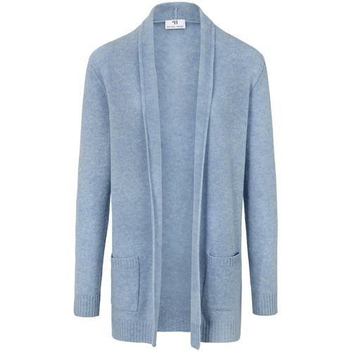 Cardigan aus 100% Schurwolle Peter Hahn blau