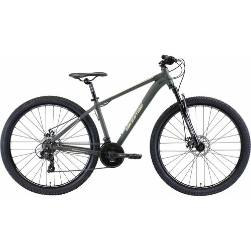 Mountainbike BIKESTAR Fahrräder Gr. 43cm, 29 Zoll (73,66cm), grün für Damen und Herren, Kettenschaltung