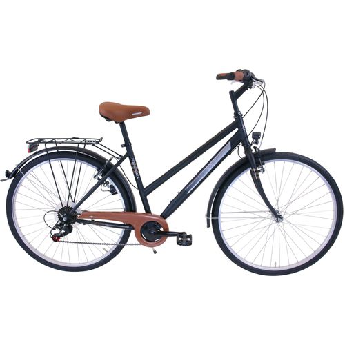 Trekkingrad PERFORMANCE Fahrräder Gr. 48cm, 28 Zoll (71,12cm), schwarz für Damen, Kettenschaltung