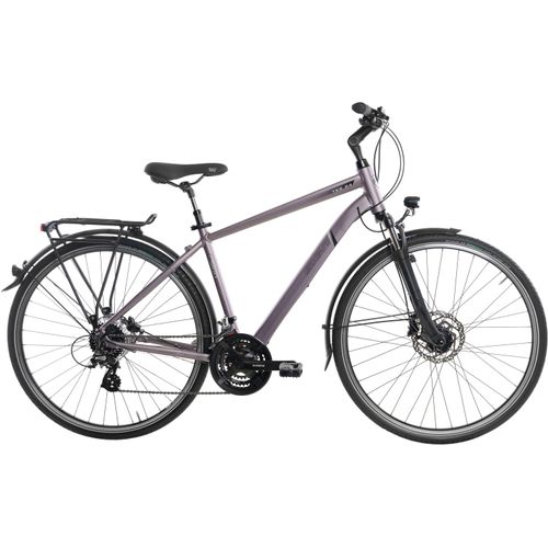 Trekkingrad SIGN Fahrräder Gr. 48cm, 28 Zoll (71,12cm), lila (aubergine) für Herren