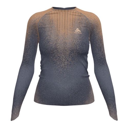 Odlo Damen Blackcomb Eco BL Top Crew Neck L/S grau