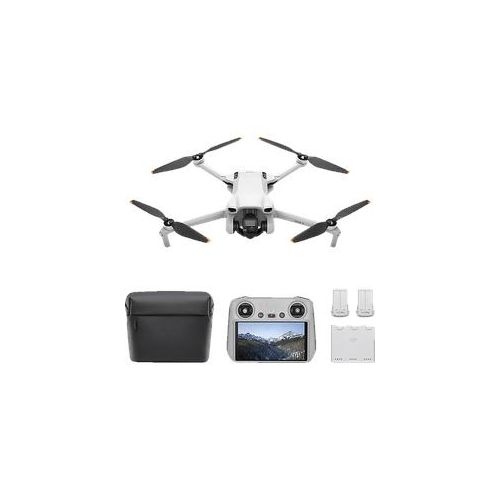 DJI Mini 3 Fly More Combo & RCEU Drohne, Grau/Weiß