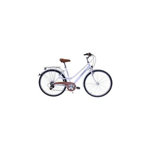 Trekkingrad PERFORMANCE Fahrräder Gr. 50cm, 28 Zoll (71,12cm), weiß für Damen und Herren, Kettenschaltung