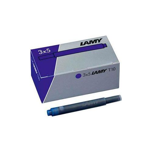 LAMY T10 Tintenpatronen für Füller königsblau 15 St.