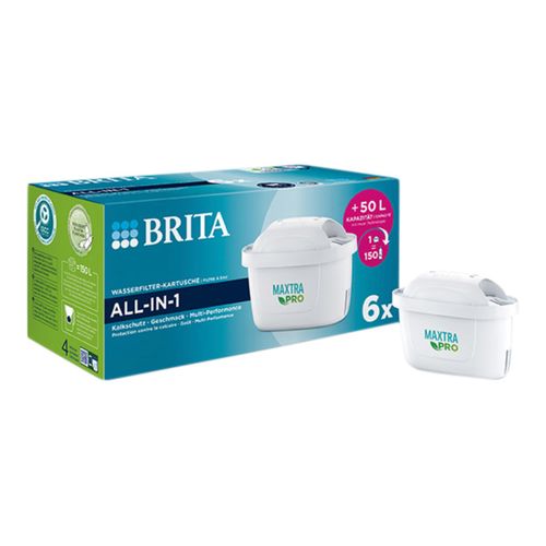 BRITA Wasserfilter-Kartusche Maxtra Pro All-In-One Pack 6