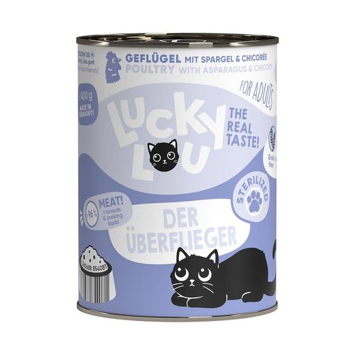 Lucky Lou Lifestage Sterilized Geflügel 24x400g