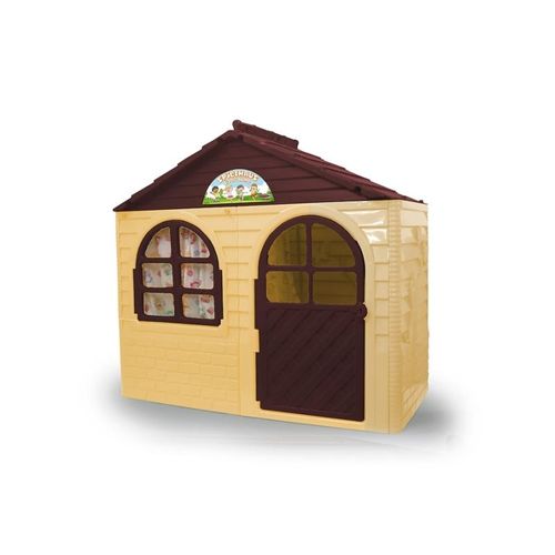 Spielhaus Little Home beige Maße: ca.130x78x120 cm