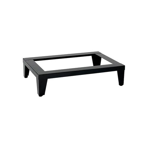 Untergestell flach für Spindserie Fydor, schwarz, Breite 800 mm