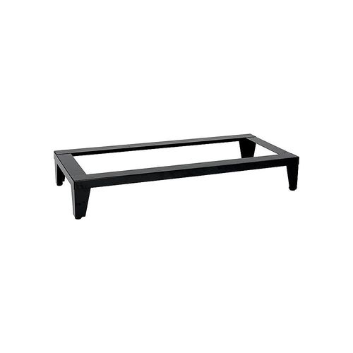 Untergestell flach für Spindserie Fydor, schwarz, Breite 1200 mm