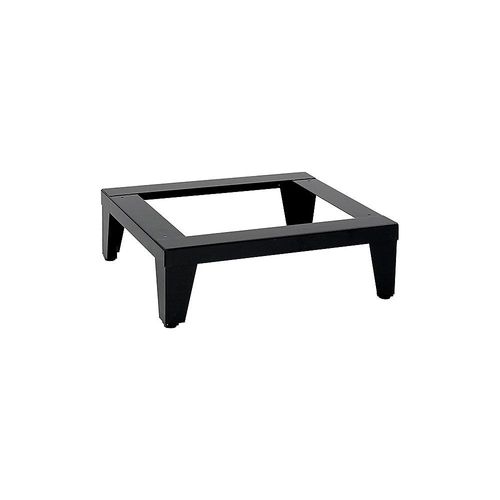 Untergestell flach für Spindserie Fydor, schwarz, Breite 600 mm