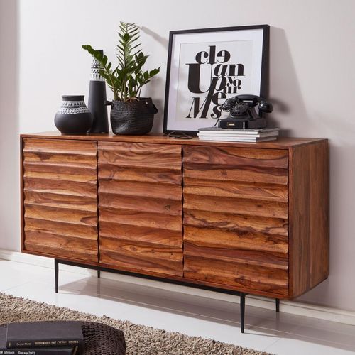 Sideboard Sheesham Massivholz 150x81x41 cm