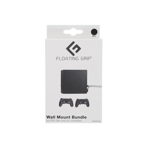 Floating Grip PlayStation 4 Slim Wall Mount Bundle - Black - Miscellaneous Zubehör für Spielkonsole - Sony PlayStation 4